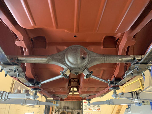 A frame for MK1 & Mk2 Ford Escort by Hallscorts Performance